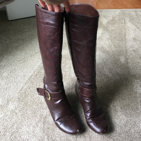 Naturalizer Shoes - Naturalizer size 10 chocolate riding boots